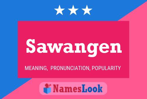 ملصق اسم Sawangen