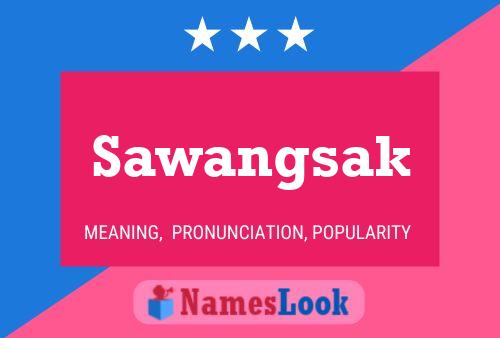 ملصق اسم Sawangsak