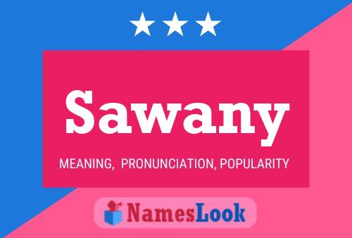 ملصق اسم Sawany