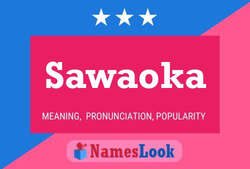 ملصق اسم Sawaoka