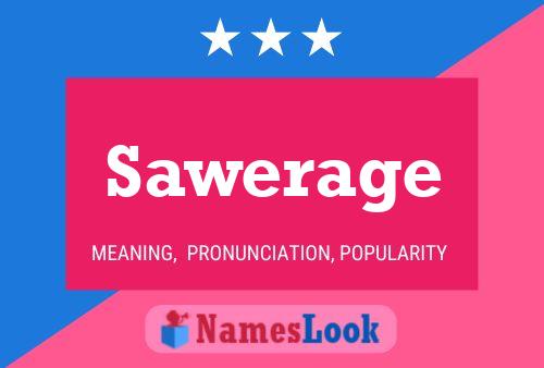 ملصق اسم Sawerage