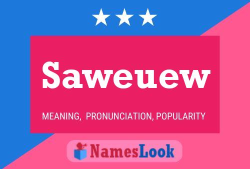 ملصق اسم Saweuew