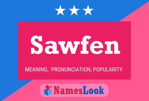 ملصق اسم Sawfen