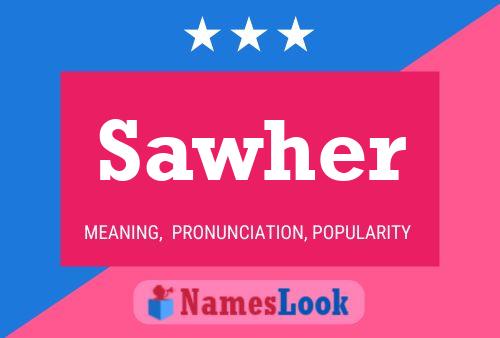 ملصق اسم Sawher