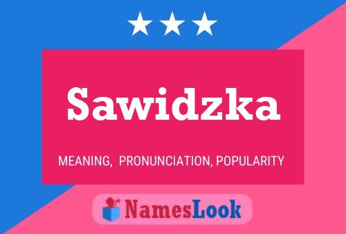 ملصق اسم Sawidzka