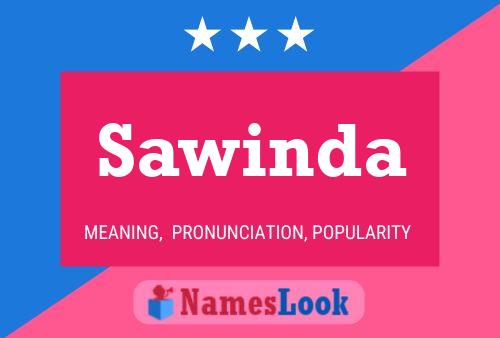 ملصق اسم Sawinda