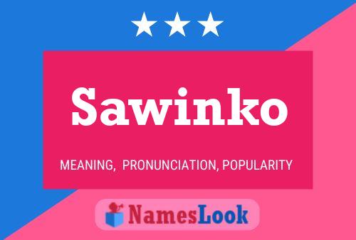 ملصق اسم Sawinko