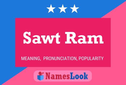 ملصق اسم Sawt Ram