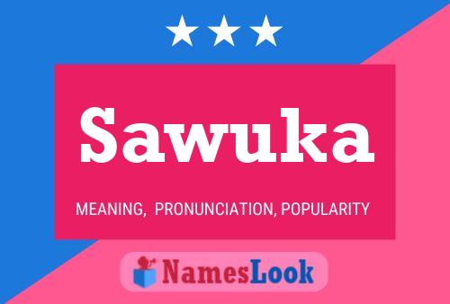 ملصق اسم Sawuka