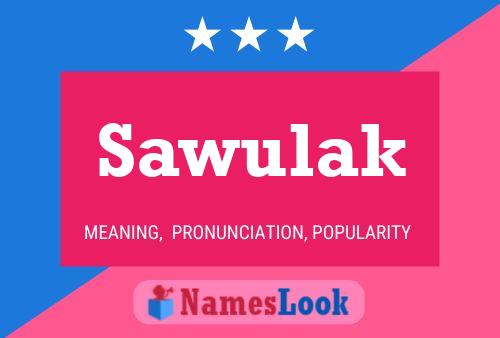 ملصق اسم Sawulak