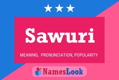 ملصق اسم Sawuri