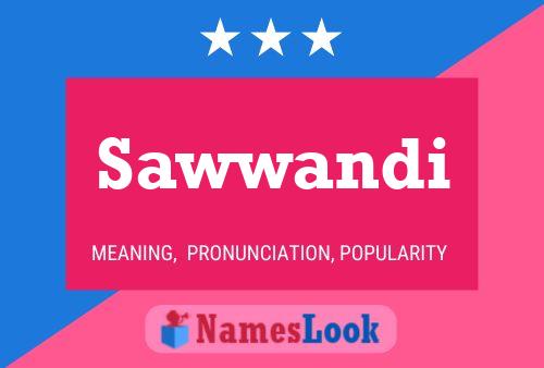 ملصق اسم Sawwandi