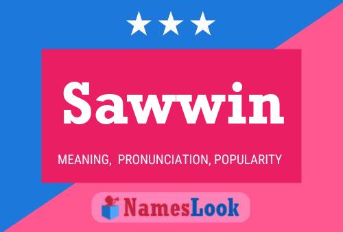 ملصق اسم Sawwin