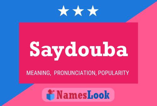 ملصق اسم Saydouba