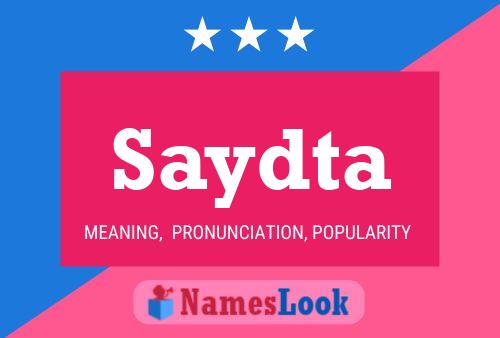 ملصق اسم Saydta