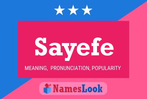 ملصق اسم Sayefe