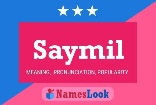 ملصق اسم Saymil