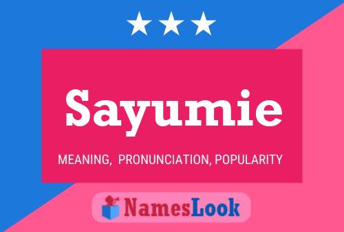 ملصق اسم Sayumie