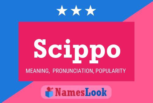 ملصق اسم Scippo