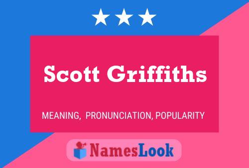 ملصق اسم Scott Griffiths