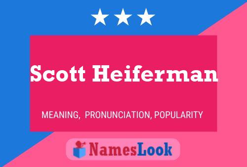 ملصق اسم Scott Heiferman