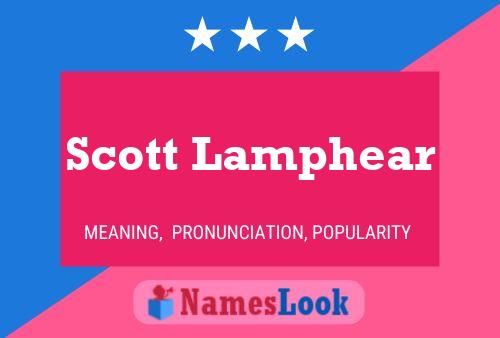 ملصق اسم Scott Lamphear