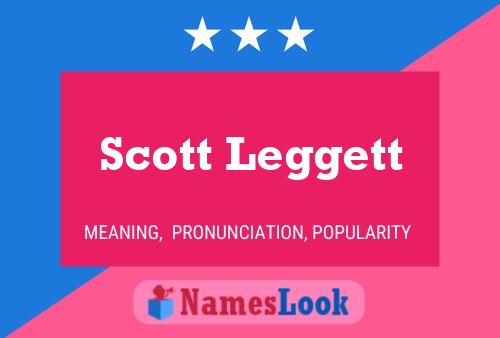 ملصق اسم Scott Leggett