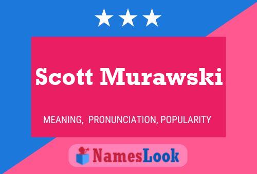 ملصق اسم Scott Murawski