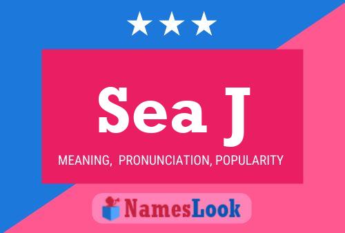 ملصق اسم Sea J