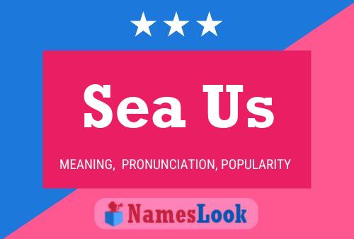 ملصق اسم Sea Us