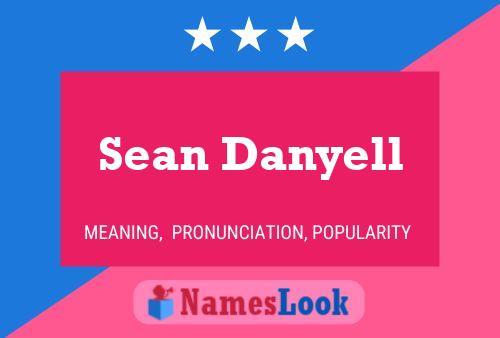 ملصق اسم Sean Danyell