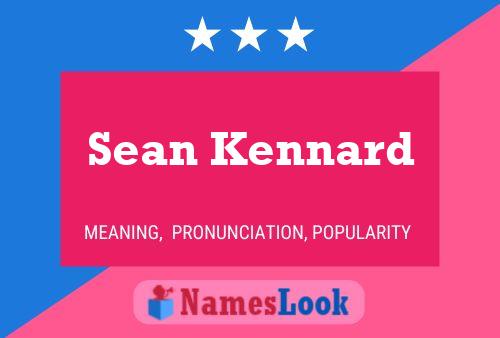 ملصق اسم Sean Kennard