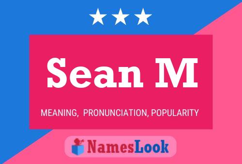 ملصق اسم Sean M