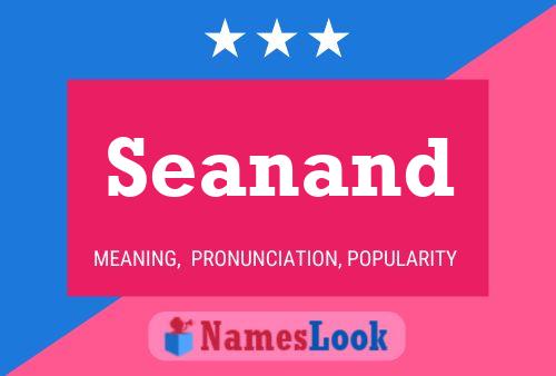 ملصق اسم Seanand