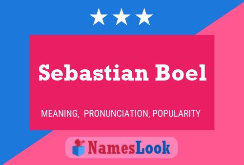 ملصق اسم Sebastian Boel