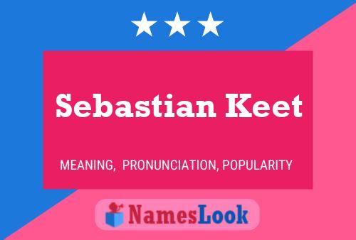 ملصق اسم Sebastian Keet