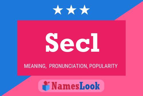 ملصق اسم Secl