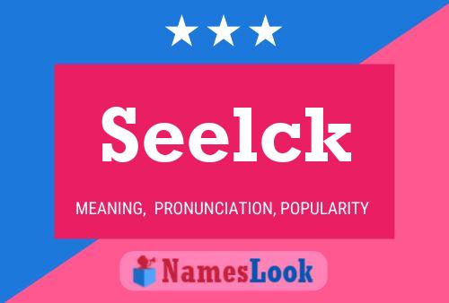 ملصق اسم Seelck