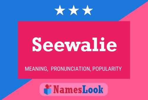 ملصق اسم Seewalie