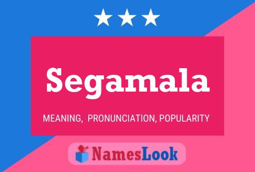 ملصق اسم Segamala