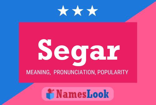 ملصق اسم Segar