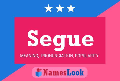 ملصق اسم Segue