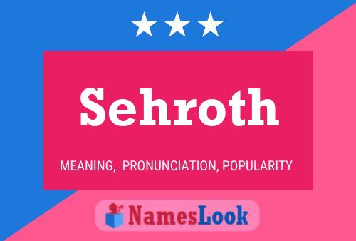 ملصق اسم Sehroth