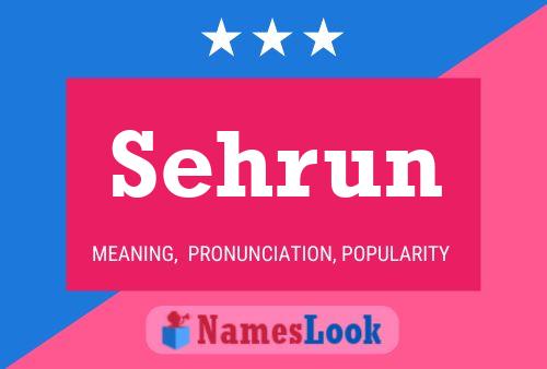 ملصق اسم Sehrun