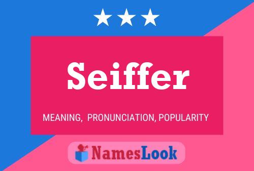 ملصق اسم Seiffer