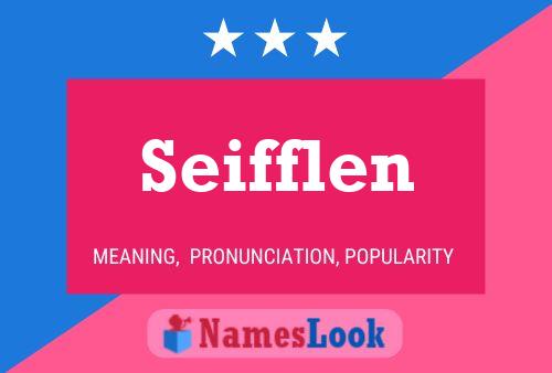 ملصق اسم Seifflen