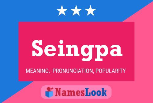 ملصق اسم Seingpa