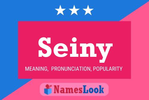 ملصق اسم Seiny