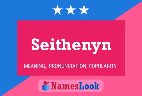 ملصق اسم Seithenyn