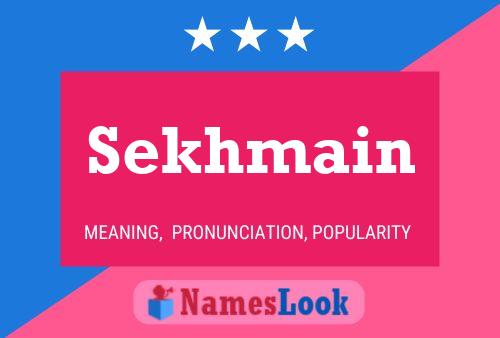 ملصق اسم Sekhmain